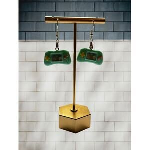 Video Game Controllers Dangle Drop Earrings Gift for Women Pastel Colors